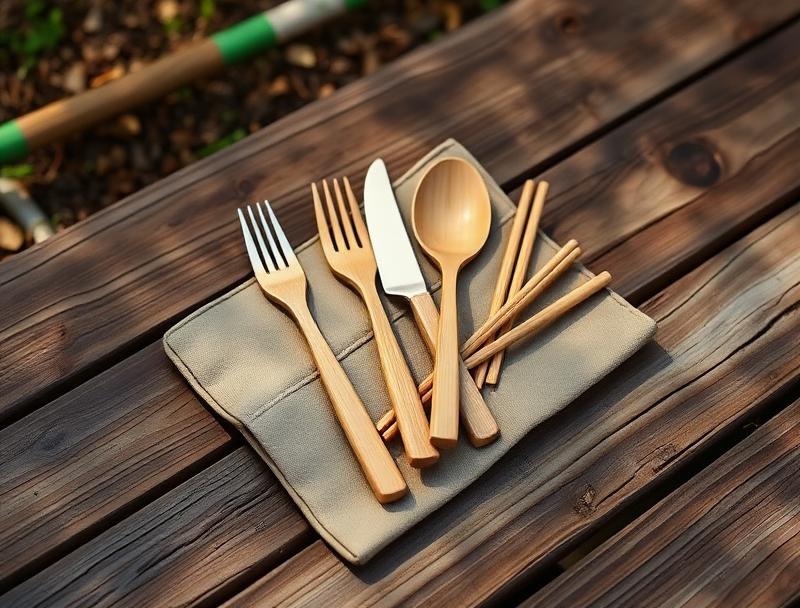 Bamboo Utensil Set