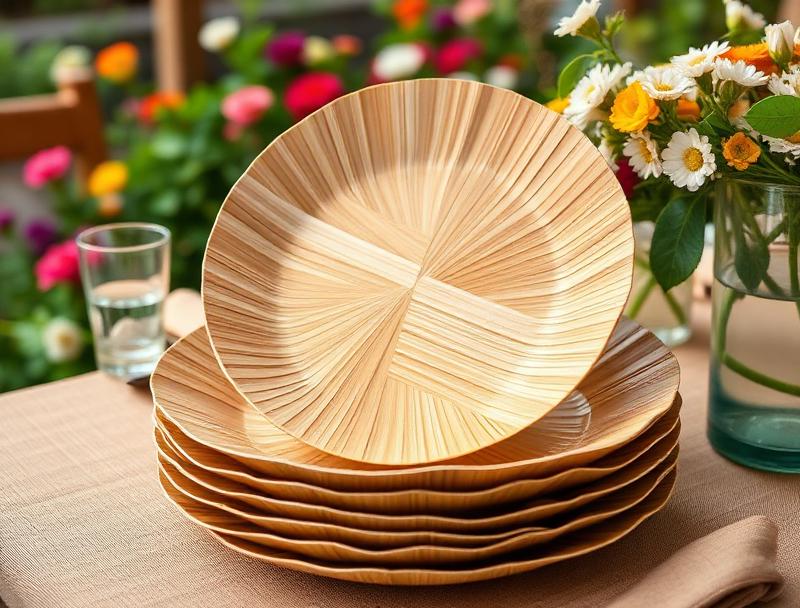 Biodegradable Plate Set (8pc)