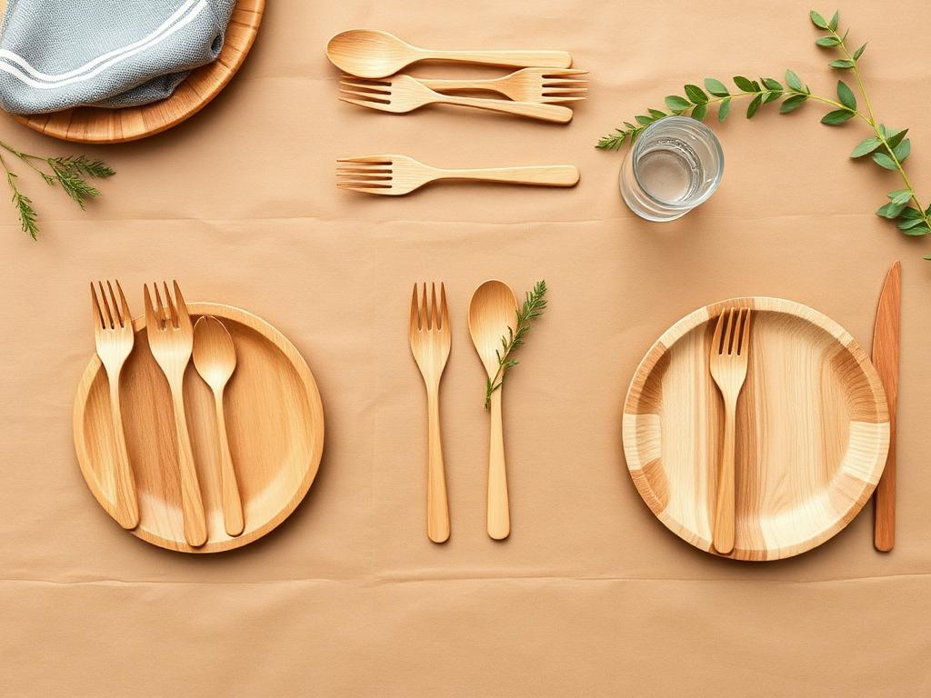 Wooden Cutlery – Compostable Option for Outdoor Parties